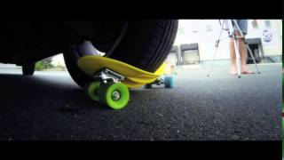 Choke Boards - Juicy Susi vs. Pick-up Truck - Board vs. car