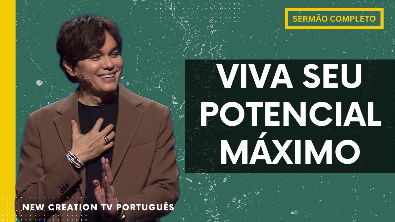 Seja Dono De Sua Vocação E Porção | Joseph Prince | New Creation TV Português