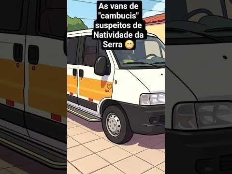 As vans escolares da "galinha de ouro" de Natividade da Serra. 🤠🤠🤠🤠🤠