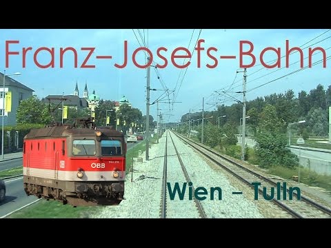 Führerstandsmitfahrt Franz-Josefs-Bahn Wien - Tulln [HD] - Cab Ride ÖBB 1144