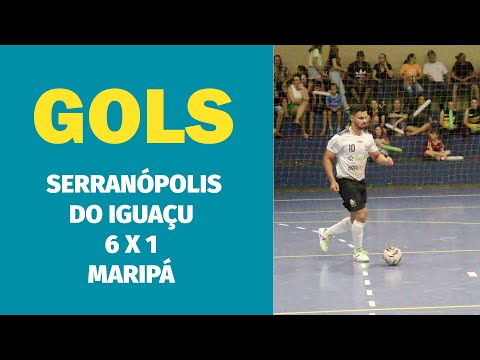 SEGUNDO JOGO | GOLS | SERRANÓPOLIS 6 X 1 MARIPÁ | OITAVAS DE FINAL | COPA AMOP DE FUTSAL 2023