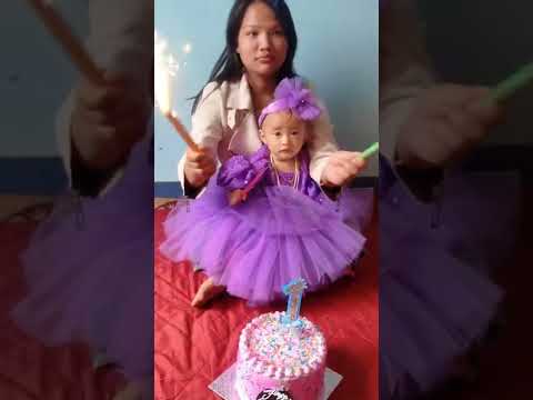 Happy birthday to baby song with birthday cake /Happy Birthday Grishma! Birthday Video Collection