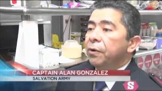 Salvation Army Red Kettle donations down almost%