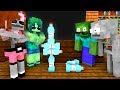 Monster School BOTTLE FLIP Challenge Minecraft Animation