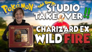 They took over the studio and opened the Charizard ex Box!!