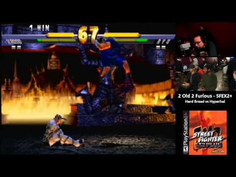 SFEX2+ @ 2 Old 2 Furious - Hard Bread (V. Rosso) vs Hyperhal (Ryu)