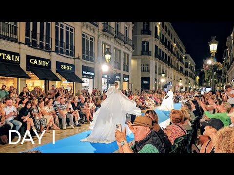 4K MÁLAGA Spain FASHION WEEK XIV PASARELA LARIOS DAY 1 desfile 19 September 2025 runway España