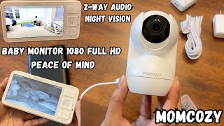 Unboxing + Easy Setup MomCozy Baby Monitor Camera