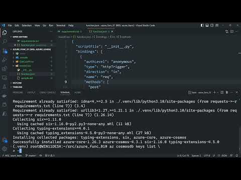 06 - Using the Azure Cosmos DB NoSQL API