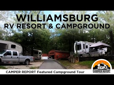 Video Tour: Thousand Trails Williamsburg RV Resort & Campground