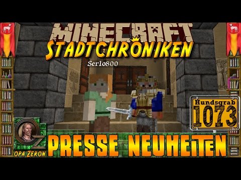 Minecraft #1073 -Stadtchroniken- Presse Neuheiten [HD+Deutsch]