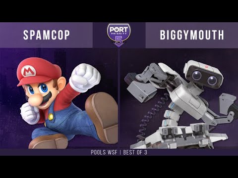 Port Priority 5 - Spamcop (Mario) vs. Biggymouth (ROB) - Pools WSF