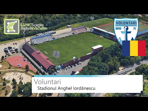 Stadionul Anghel Iordănescu | FC Voluntari | Google Earth 360° Rotation