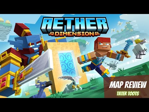 Minecraft x Aether Dimension for Bedrock 1.18 : Official Showcase Review
