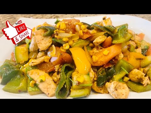 Sofrito de Pollo 🍗 y Salsa Chipotle Fácil y Rendidor