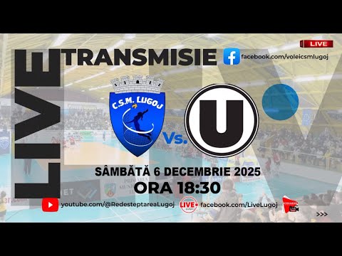 CSM Lugoj Vs. CS U Cluj Napoca. Transmisie LIVE volei feminin !
