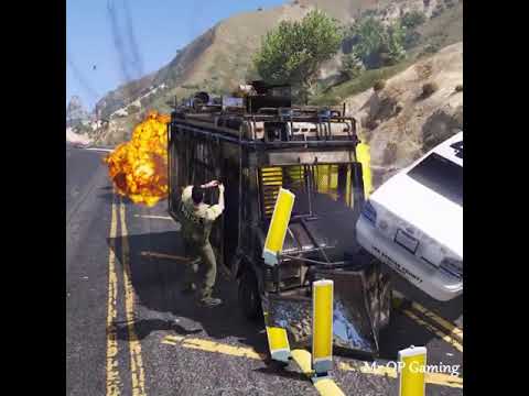 Devastating Armored Boxville Crashes 2 - GTA 5