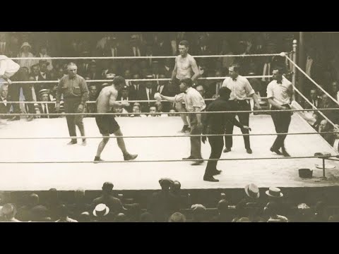Gene Tunney vs Georges Carpentier - Full Highlights