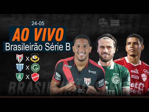 Atlético-GO x São Bernardo / Avaí x Goiás / América-MG x Vila Nova - AO VIVO -  Série B - 24/05/2026