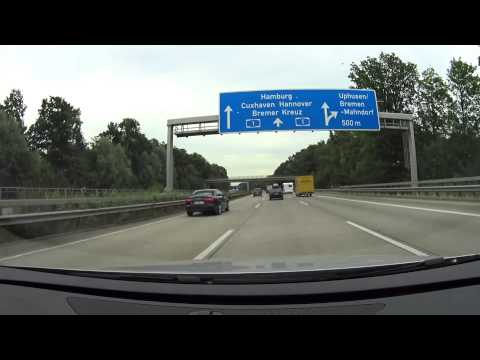 Autobahn A1: AD Ahlhorner Heide - Bremen - Kreuz Hamburg-Süd (160 km)