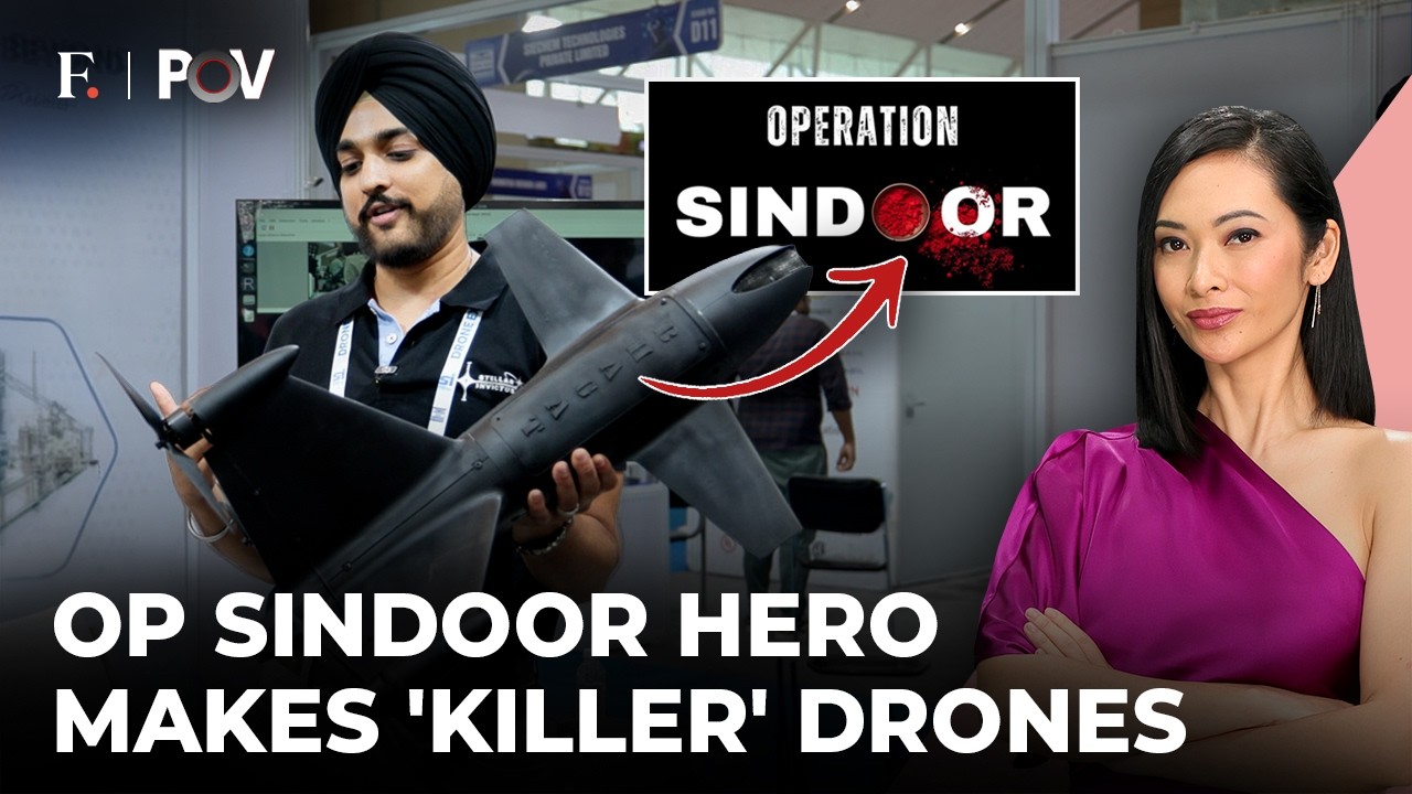 'I Struck..': IAF Veteran Who Hit Pak Airbases Now Makes India's 'Killer' Drones | Firspost PoV