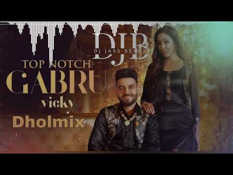 Top Notch Gabru Dhol Remix (Full Video) Vicky I Proof | Kaptaan | Dj Jass Beatzz | 2021