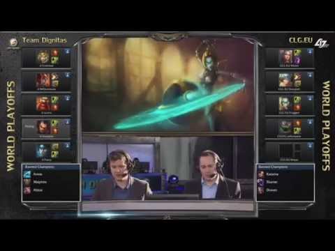 Dignitas vs. CLG EU - Group B - League of Legends World Championship 2012