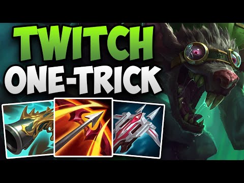 THIS CHALLENGER TWITCH ONE-TRICK IS INCREDIBLE! | CHALLENGER TWITCH ADC GAMEPLAY | Patch 15.3 S15