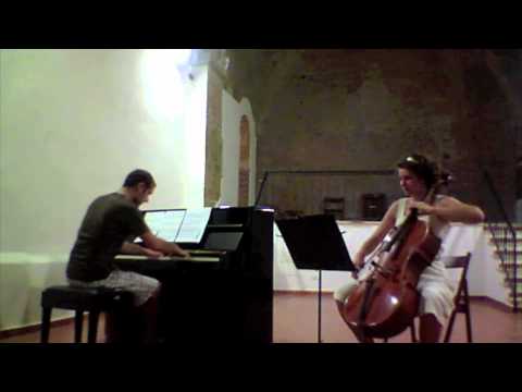Two Pictures: II, for cello and piano