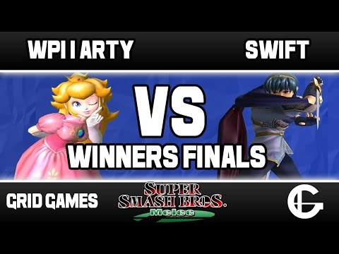 WPI | Arty (Peach) VS Swift (Marth/Peach) | Grid Melee BiWeekly 22 | Winners Finals