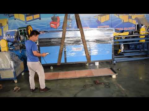 Duct beading machine 2000mm under plywood packing and deliver to Sydney customer yesterday 20200716!