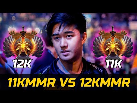 12KMMR VS 11KMMR BATTLE IN MID - ABED VS 23SAVAGE DOTA 2