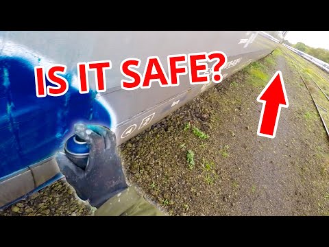 FULL COLOUR Graffiti Panel - RAW Train Graffiti