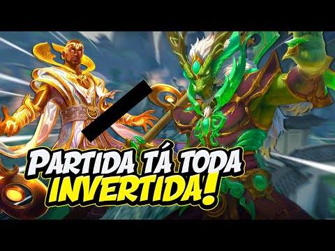 ESSA PARTIDA TÁ TODA INVERTIDA! OLORUN TÁ GROSSO - ⚡ Smite BR Ranked Duelo