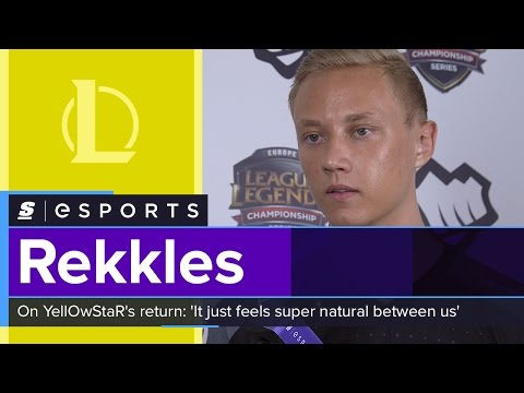 Rekkles on YellOwStaR's return: 'It just feels super natural between us'