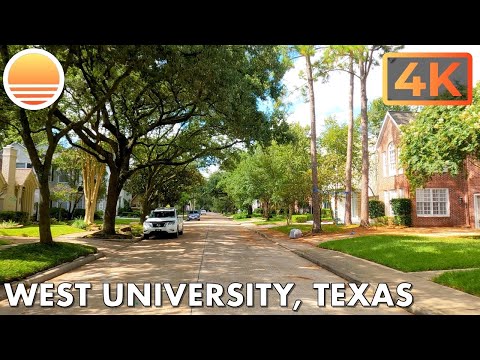 West University Place, Texas! Drive with me!