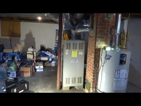 OIL FURNACE BECKETT BURNER ANNUAL SERVICE