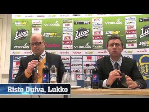 30.11.2014 Lukko-Blues: Pressitilaisuus
