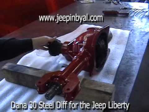 Jeep Liberty Axle Swap