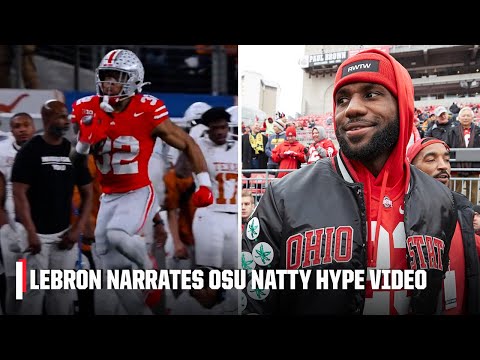 LeBron James narrates Ohio State's National Championship hype video 👀 | ESPN College Football