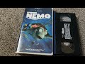 Opening To Finding Nemo 2003 VHS