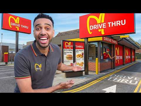 I Opened A FAKE McDonalds Drive Thru