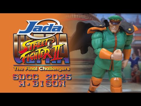 2025 San Diego Comic-Con NEXT LEVEL Exclusive Player 2 M. Bison Deluxe Action Figure Set – Jada Toys