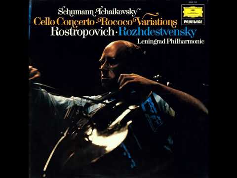 Tchaikovsky: Variations on a Rococo Theme, Op. 33 - Mstislav Rostropovich, Gennady Rozhdestvensky