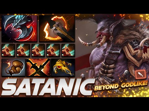 Satanic Troll Warlord BEYOND GODLIKE! - Dota 2 Pro Gameplay [Watch & Learn]