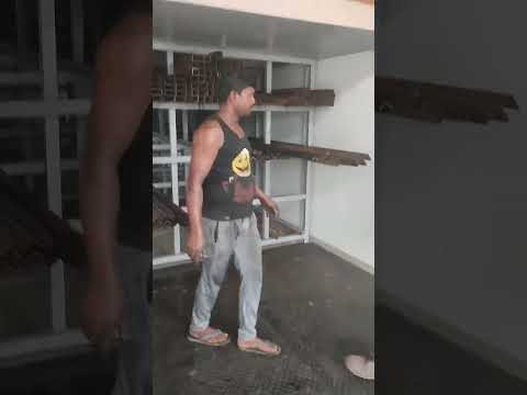 Rolling mild steel i shape beam