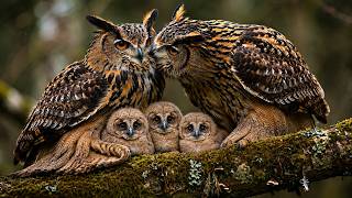 [4K]180 Days: Journey to Raise a Predator | Great Horned Owl Full Life Cycle