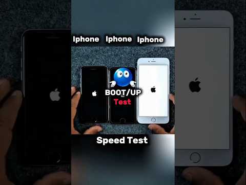 iPhone 6 vs 6s vs 6s Plus – Speed Test Showdown!" #shorts