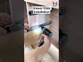 Drawer Slides Installation Furniture Hardware Wooden Box Kitchen Cabinet Shorts