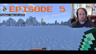 AliJay's Minecraft Adventure: Episode 5: Icey plains and sailing